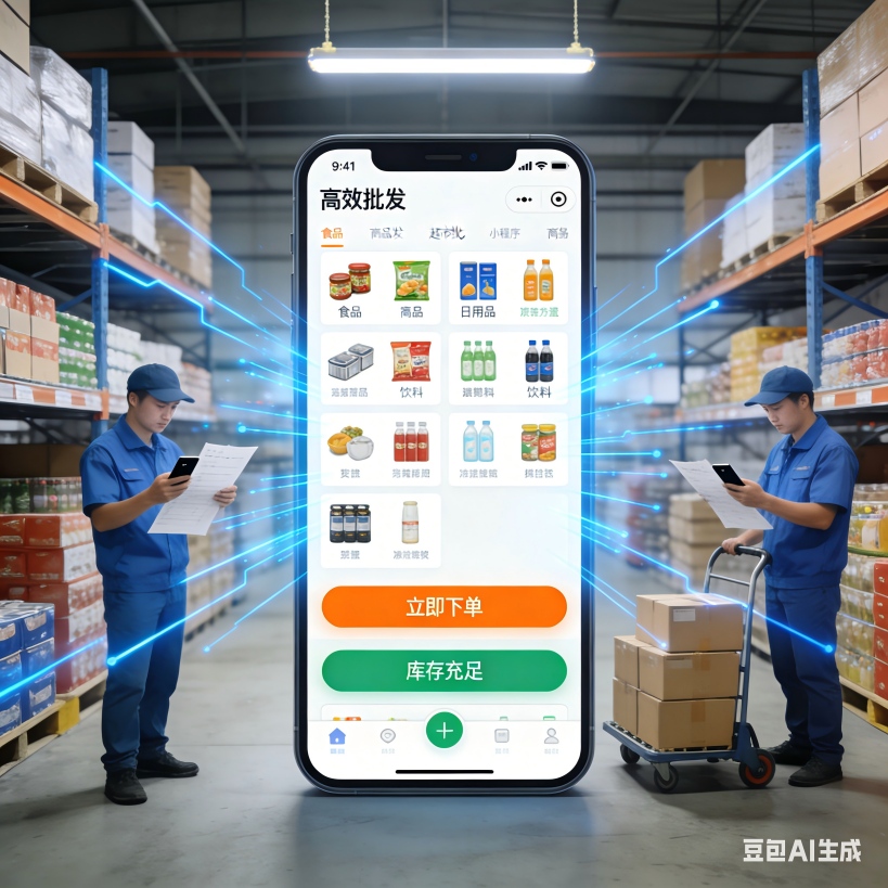 批发效率新革命：小程序商城激活超市经营新动能